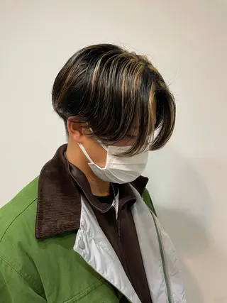 カラー パーマ メンズ メンズパーマのプロ 川野翔太のヘアスタイル