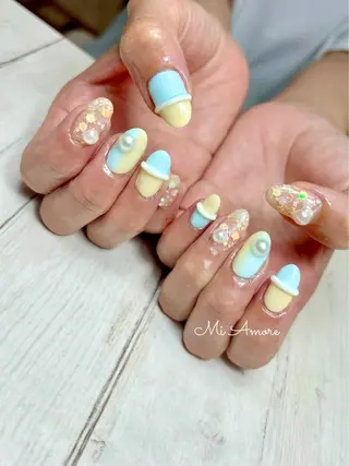 ネイル mi amoreのネイルデザイン