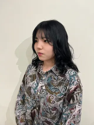 ミディアム mao /HUI金山のヘアスタイル