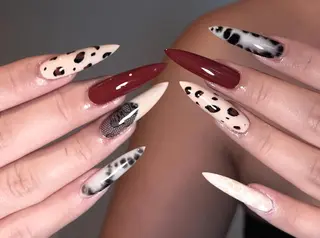 ネイル By moonネイル 🌷ワンホン/韓国風のネイルデザイン