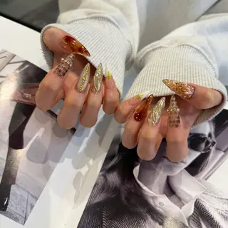 ネイル Allure小山店 アミのネイルデザイン