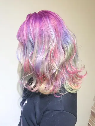 ロング カラー Ly   hair（リーヘア）所属・Lyhair🦊🎀 AKIのヘアスタイル