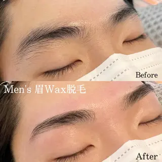 メンズ アイブロウ 安済 ひとみの眉毛・アイブロウイメージ