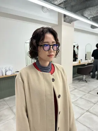 ショート カラー キッズ オトナヘア🌸 harukaのヘアスタイル