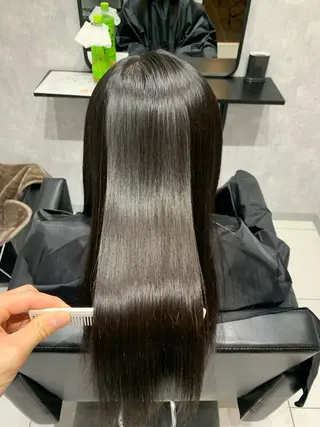 ロング 中川/縮毛矯正/ 高羽　克明のヘアスタイル