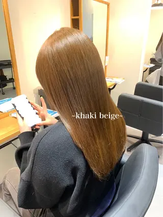 ロング カラー Dears 香芝店所属・関 優希のヘアスタイル