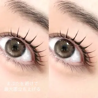 マツエク・マツパ GO TODAY 原宿Riora店所属・韓国束感まつげパーマ ｜根元立ち上げYUのマツエク・マツパデザイン
