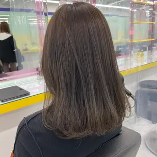 ミディアム カラー ヘアアレンジ GOTODAY shair salon 横浜mare店所属・透明感抜群カラー mai🍑♡のヘアスタイル
