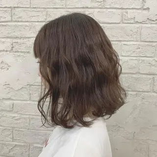 ミディアム カラー 💗モテガーリー💗 rumi♡のヘアスタイル