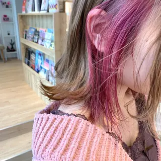 カラー ボブ/暖色/デザイン KOYUKI⛄️のヘアスタイル