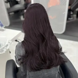 カラー 透明感ラベンダー/ レイヤー/表参道のヘアスタイル