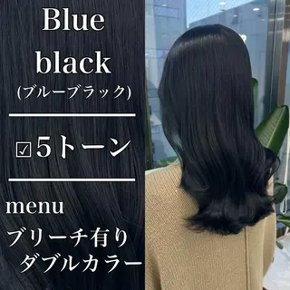 カラー ヘアアレンジ レイヤー×透明感カラ ーHAYATOのヘアスタイル