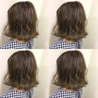 ショート カラー パーマ ヘアアレンジ メンズ キッズ ネイル マツエク・マツパ AUBE HAIRazul吉祥寺所属・綺麗な髪質にしたい方 限定🌈清水 祥のヘアスタイル
