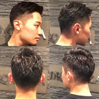 ショート ヘアアレンジ メンズ 萩原 勇樹のヘアスタイル