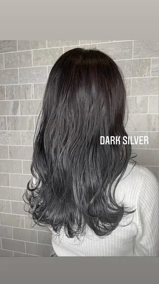 ロング カラー 渡辺 瑠美のヘアスタイル