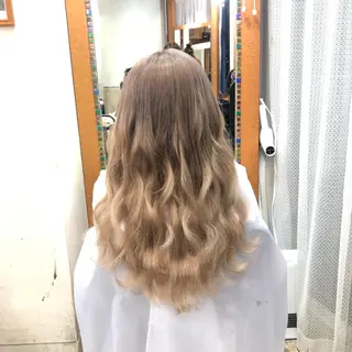 ロング カラー ヘアアレンジ リピート指名no.1 /ruiのヘアスタイル