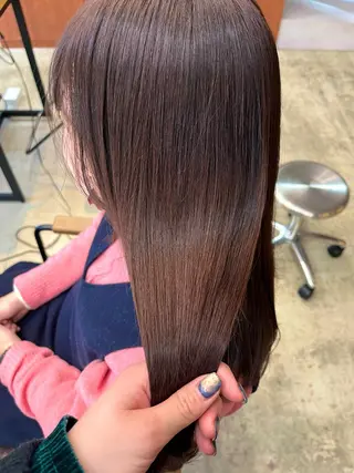 ミディアム カラー 🩷ハイトーン透明感 レイヤー🩷ユリカのヘアスタイル