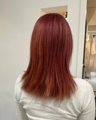 セミロング 無料カットモデル‪✨ ✂️Nanami🌷のヘアスタイル