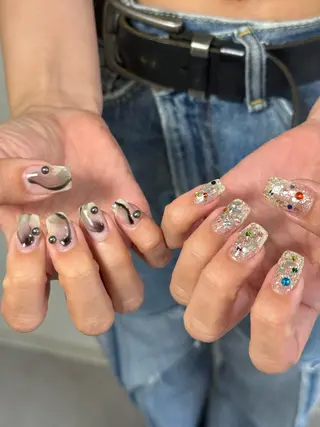 ネイル neouv所属・NEOUV_ mikuのネイルデザイン