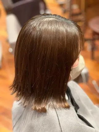 セミロング Maison Blanc西宮阪急店所属・小野まさや /ショートカットのヘアスタイル