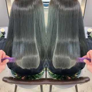 ミディアム lok[ロク] 高田馬場のヘアスタイル