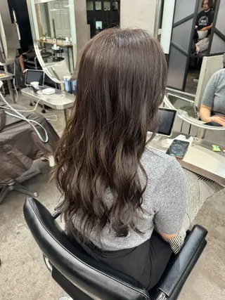 ロング カラー 髪質改善＆艶カラー Zina💋池袋のヘアスタイル