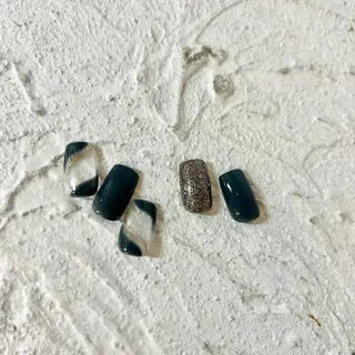 ネイル Silver Lunaのネイルデザイン