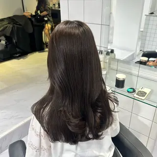 ロング カラー 表参道/透明感カラー /暗髪/ジュキヤのヘアスタイル