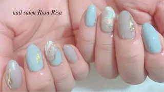 ミディアム ネイル ネイルスタジオ シェイクユアハンズのネイルデザイン