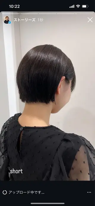 ショート モテヘア/グレージュ /ボブ/前原汐🎐のヘアスタイル