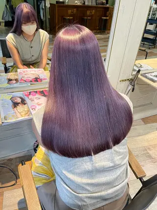 ミディアム カラー パーマ ヘアアレンジ メンズ キッズ ネイル マツエク・マツパ AUSTIN所属・🌿丁寧なカウンセリ ング/Naoki🌿のヘアスタイル