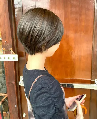 ショート カラー niro 🌱カットモデル募集のヘアスタイル