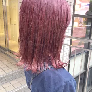 ミディアム カラー パーマ ヘアアレンジ メンズ マツエク・マツパ レイヤーカット指名 No.1💖マユカのヘアスタイル