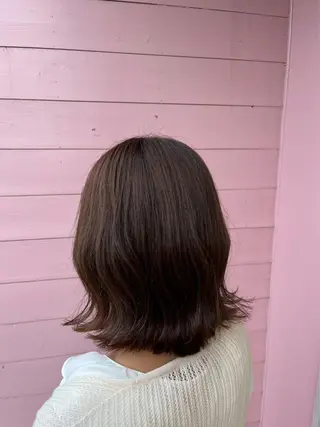 ミディアム カラー 【史上最高】口コミ No.1/ナツキのヘアスタイル