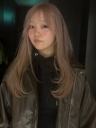 ロング 酒井 竜也のヘアスタイル