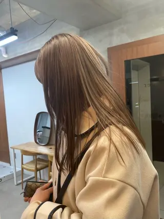 ロング カラー YUUKI/ボブ パーマ.ウルフのヘアスタイル