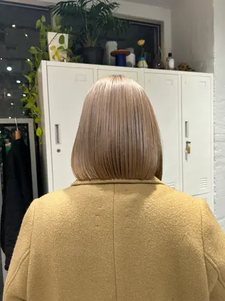 ショート カラー 🦖ミニボブ/ボブ /MOEKA🦕のヘアスタイル