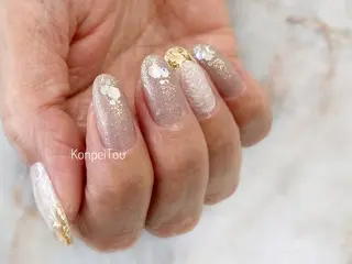 ネイル おうちのネイルサロン　konpeiTou〜こんぺいとう〜所属・おうちのネイルサロン KonpeiTouのネイルデザイン