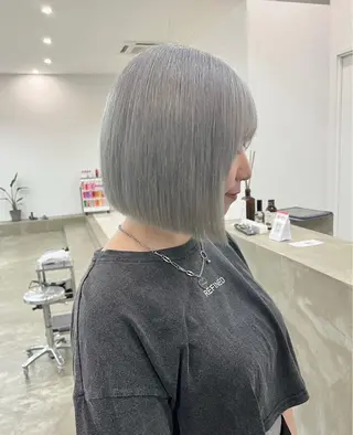 ショート カラー Nought etre 西金沢のヘアスタイル