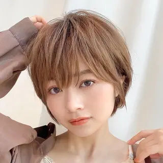ショート 韓国くびれレイヤー 🇰🇷はづきのヘアスタイル