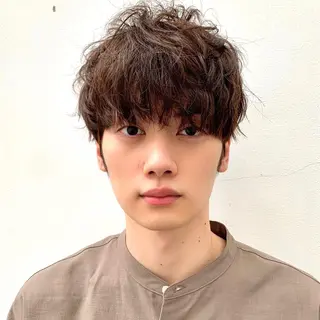 ショート パーマ メンズ 丁寧なカウンセリング 🌿Chiemi🌿のヘアスタイル