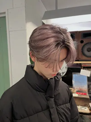 カラー ブリーチなし/透明感 /ショート/大世のヘアスタイル