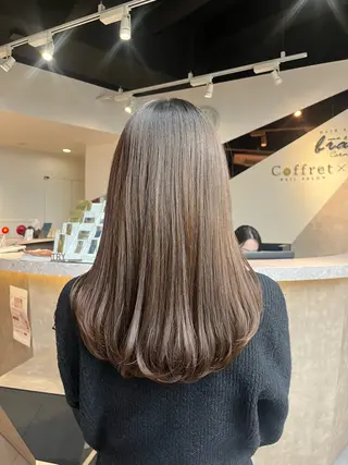 ロング み ゆのヘアスタイル