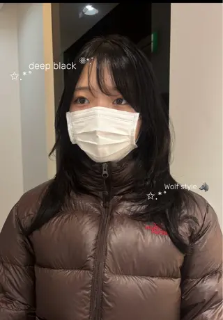 セミロング unami omotesando所属・艶髪໒꒱/透明感 カラー🍀_そら🪽のヘアスタイル