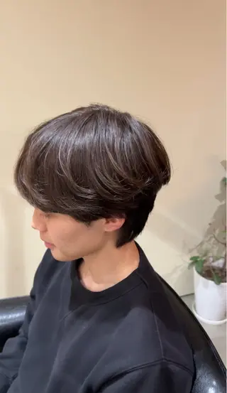 カラー メンズ メンズパーマ眉毛 特化アユム🔥のヘアスタイル