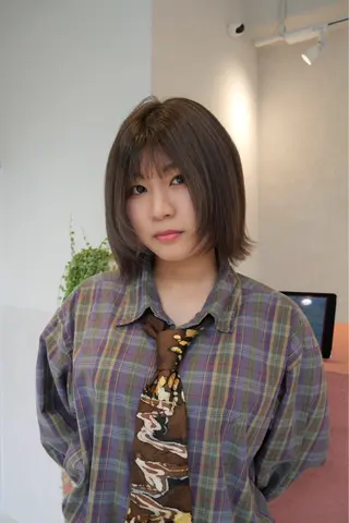 ミディアム Salon de Shioriのヘアスタイル