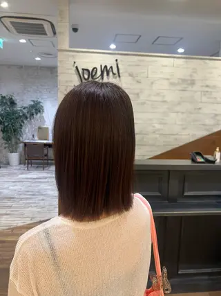 ショート AI  /暖色カラー /ゆるふわstyleのヘアスタイル