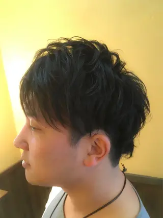 メンズ 縮毛矯正/髪質改善 飯田公祐のヘアスタイル