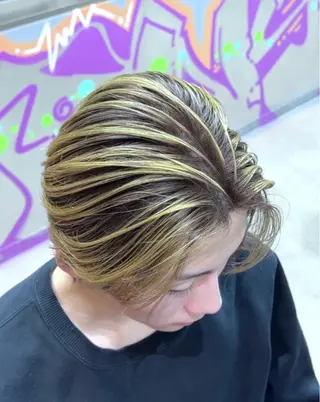 メンズ キッズ kearny 北千住所属・メンズパーマ縮毛矯正 🔥千咲斗のヘアスタイル