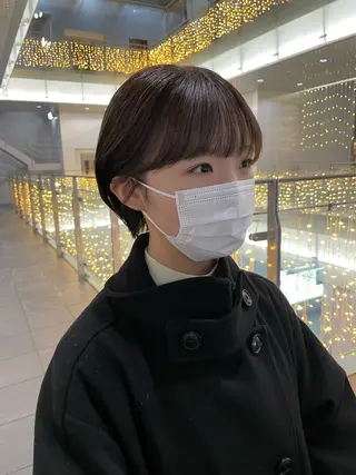 ショート 栄　mighty by H所属・不破一輝/栄/矢場町 ボブ/レイヤー/艶髪のヘアスタイル